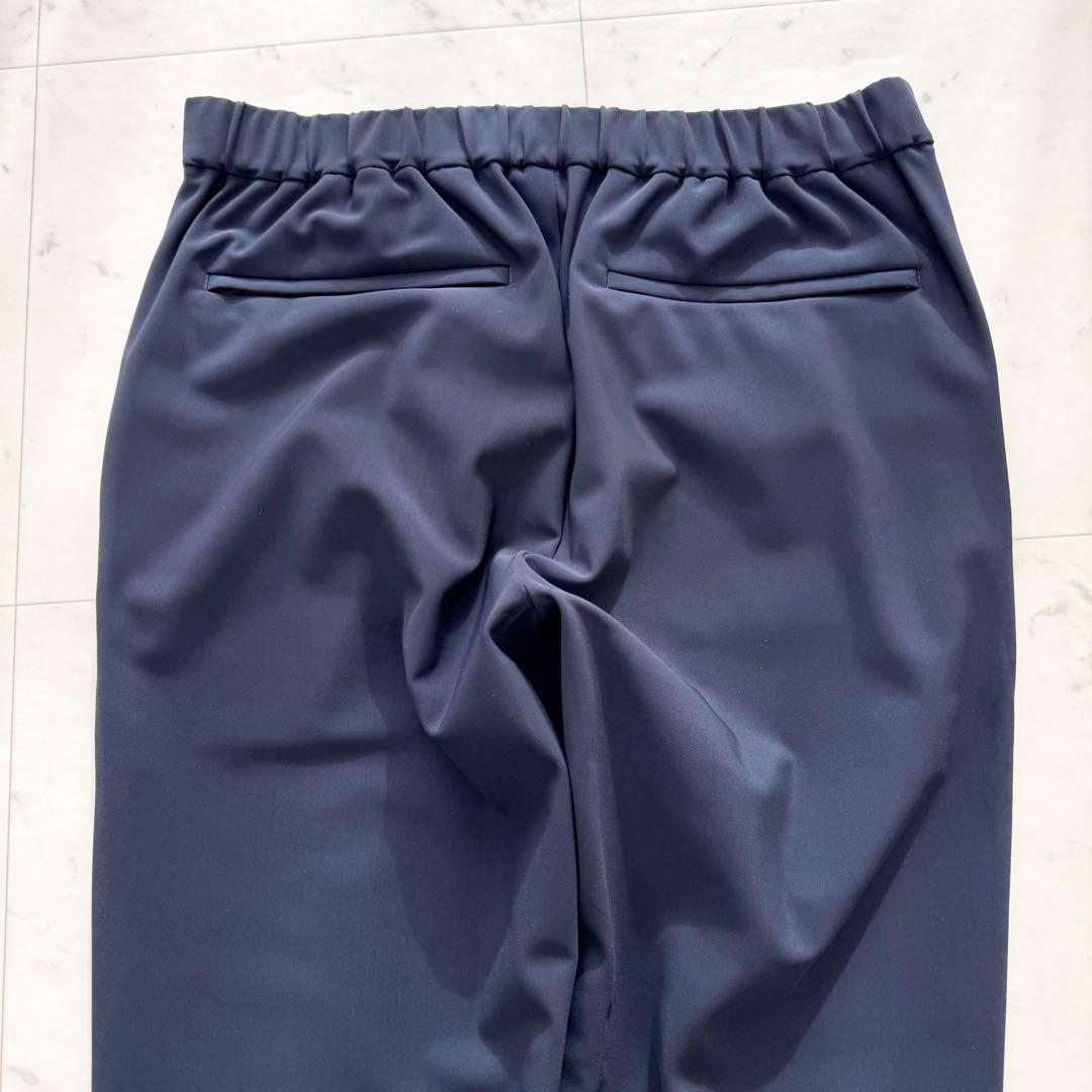 【美品】Theory セオリー トラベルスーツ ジャージー ビジネス ネイビー