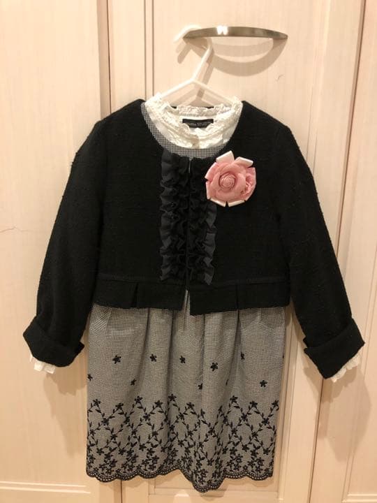 BEBEフォーマル ワンピース110、ブラウス120