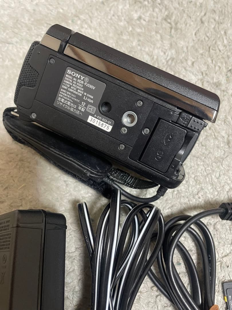 動作ok　SONY　Handycam HDR-PJ590V 12年
