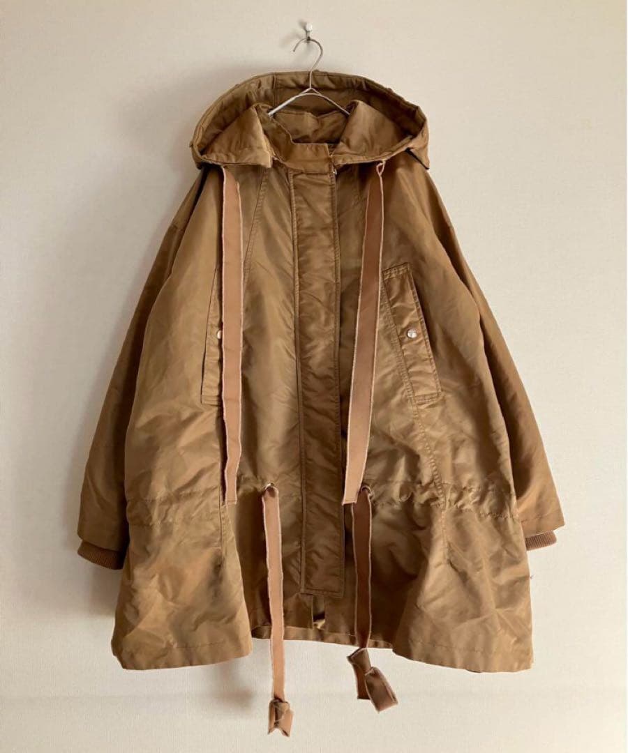 BIRTHDAY BASHバースデーバッシュ★キャメルブラウン ナイロン コート