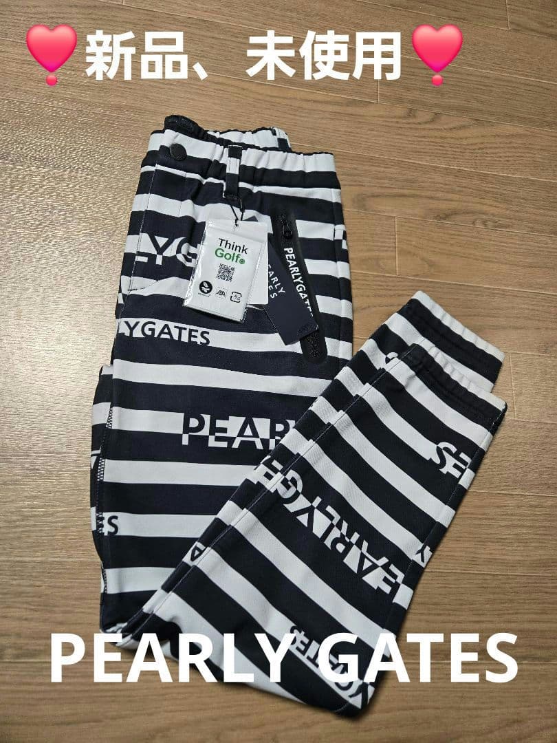 ❣️新品❣️PEARLY GATES トリコット裏起毛 ストレッチ パンツ