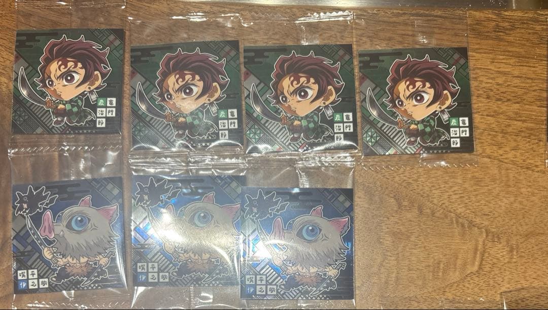 鬼滅の刃　にふぉるめーしょん　ディフォルメシールウエハース 其ノ十四