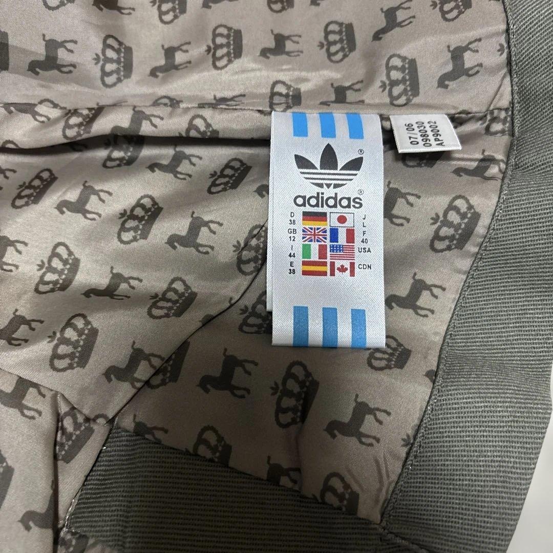 アディダス ミッシーエリオット コラボ テーラードジャケット 裏地総柄 y2k