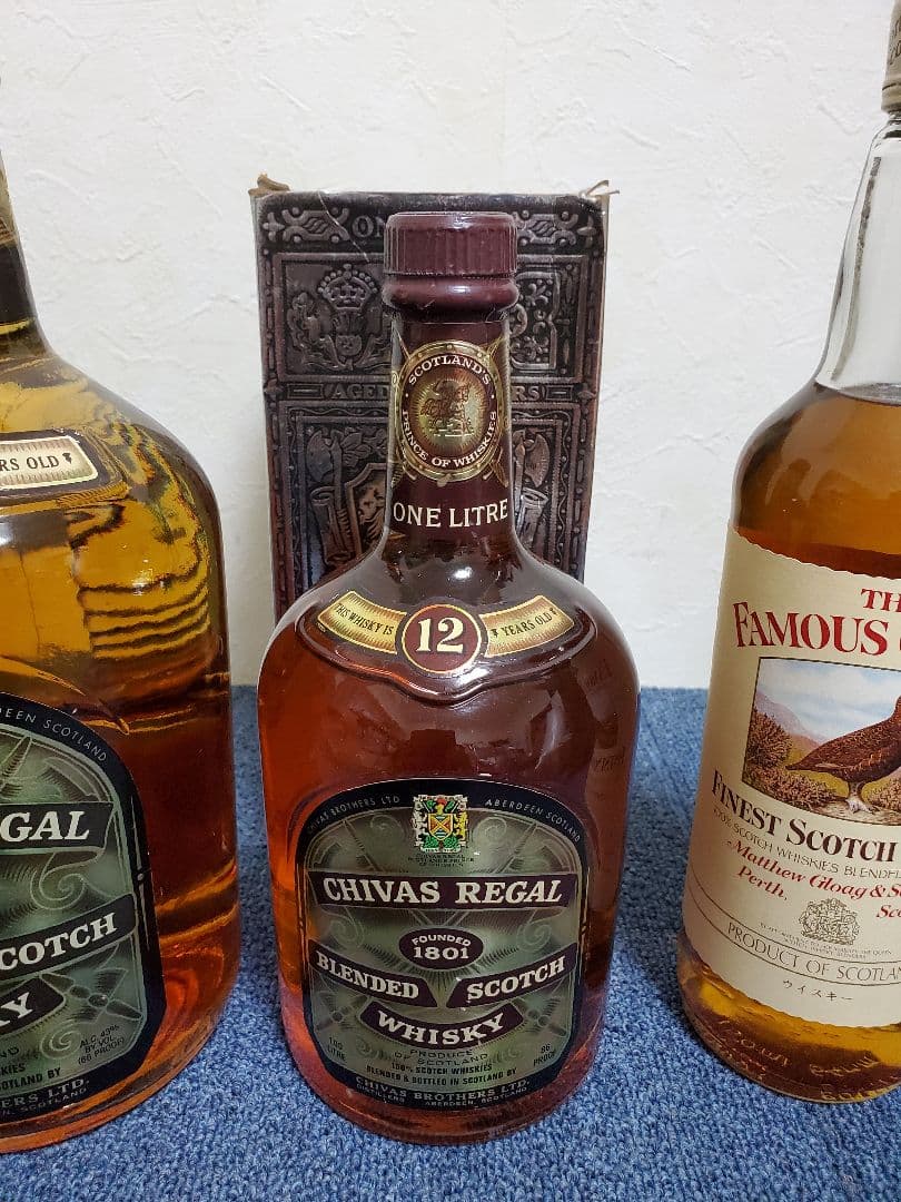 h293☆CHIVAS　REGAL☆FAMOUS　GROUSE☆未開封☆☆☆☆