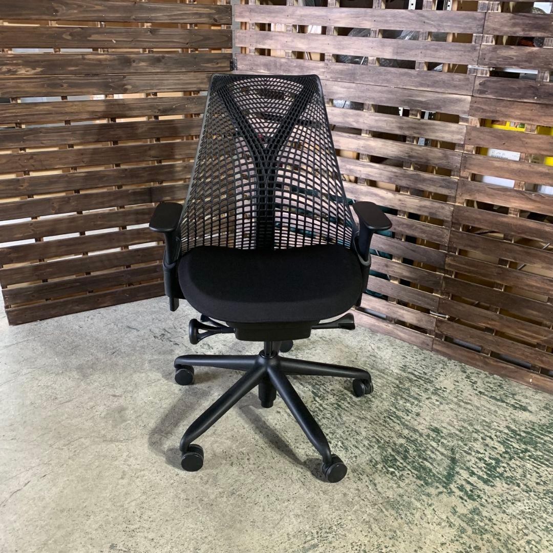 デスクチェア H384\" Herman Miller SAYL Chairs BK