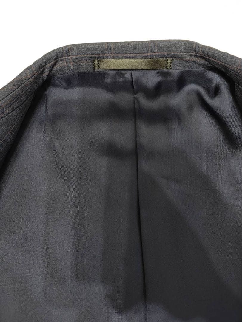 【極美品】ポールスミス　ロンドン　ネイビーチェック柄スーツ　上下セット（M〜L）