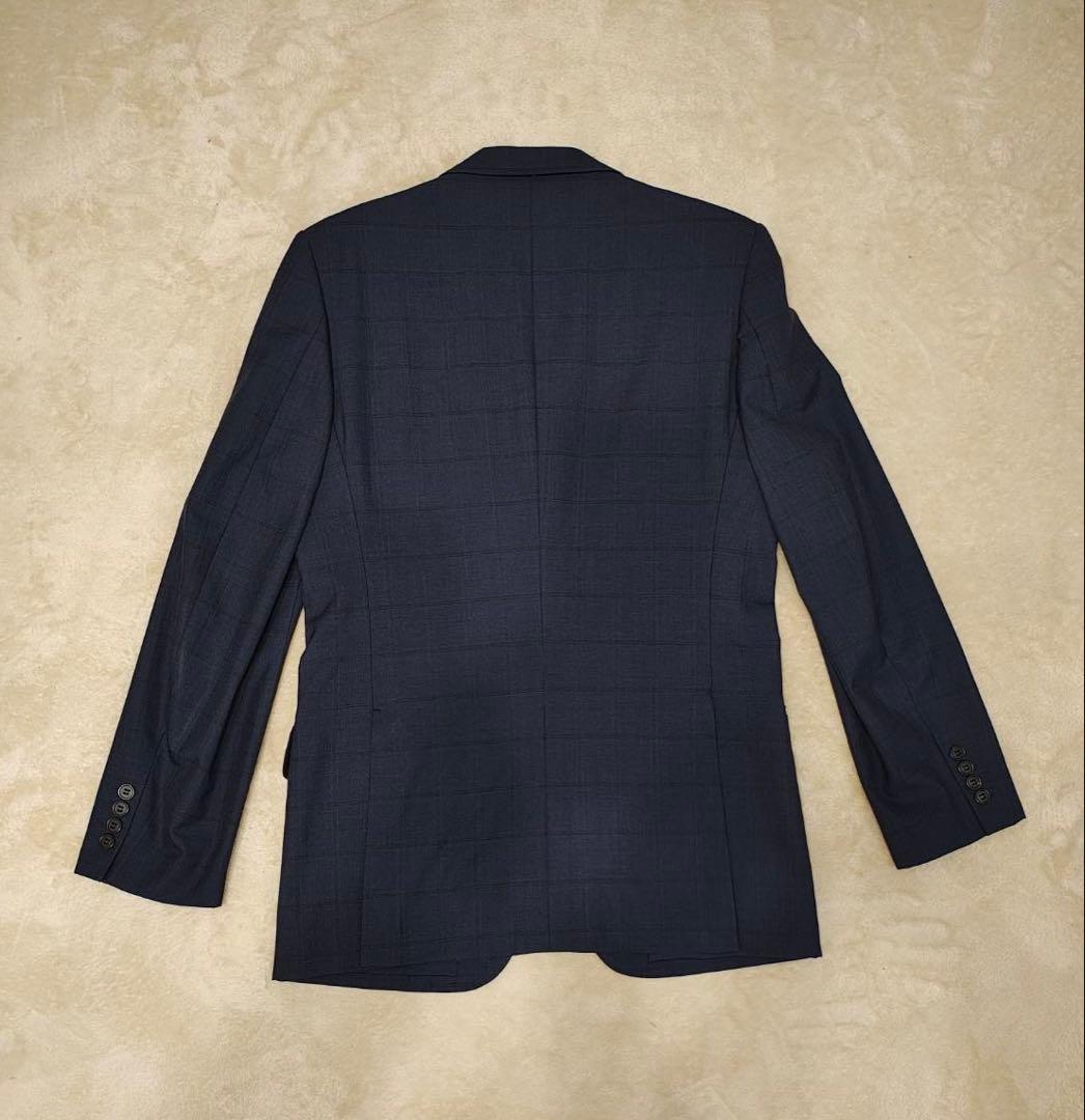 【極美品】ポールスミス　ロンドン　ネイビーチェック柄スーツ　上下セット（M〜L）