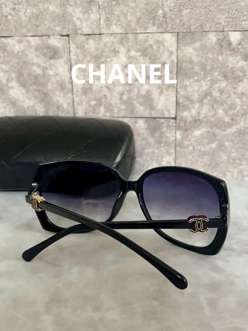 【美品】CHANEL サングラス　ココマーク　ケース付き
