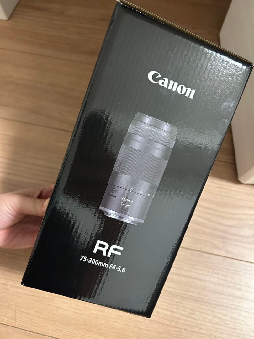 Canon RF75-300mm F4-5.6 動作確認済み　箱付き