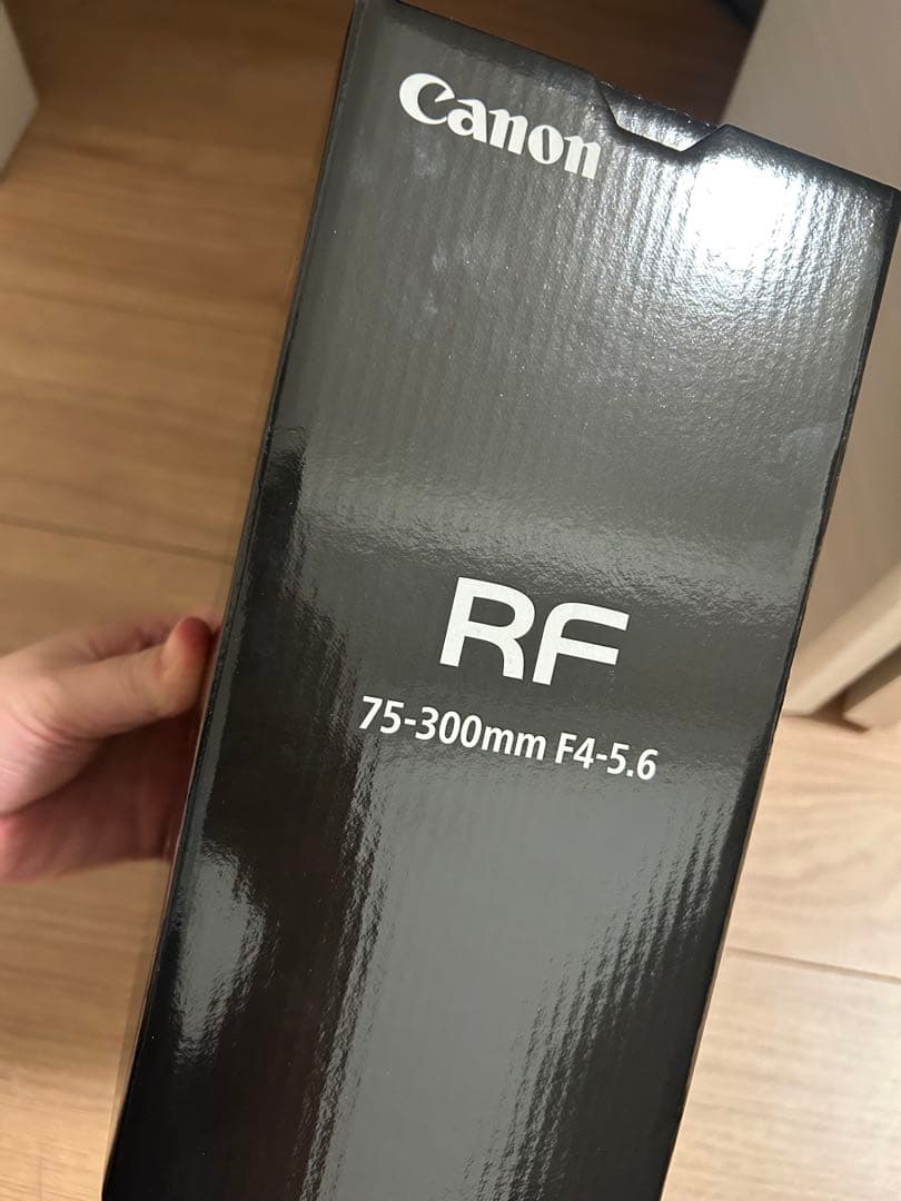 Canon RF75-300mm F4-5.6 動作確認済み　箱付き