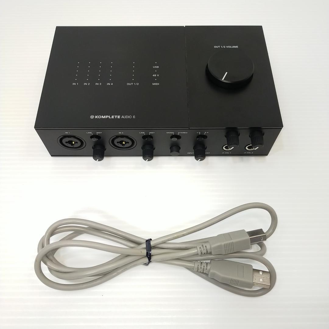【美品】ネイティブインストゥルメンツ KOMPLETE AUDIO 6 MK2
