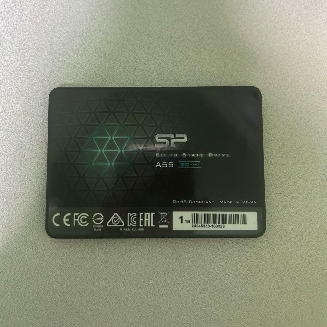 ［シリコンパワー］SSD 1TB SATA3 2.5インチ A55シリーズ