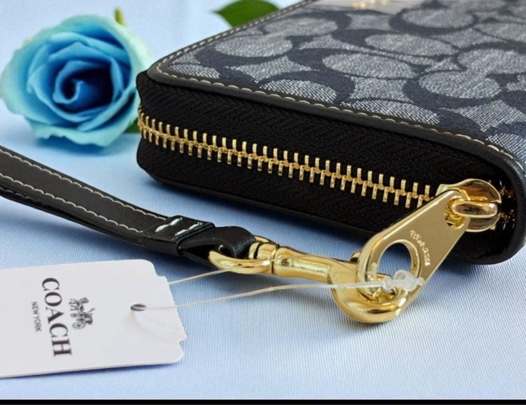 COACH 長財布 ネイビー【新品】