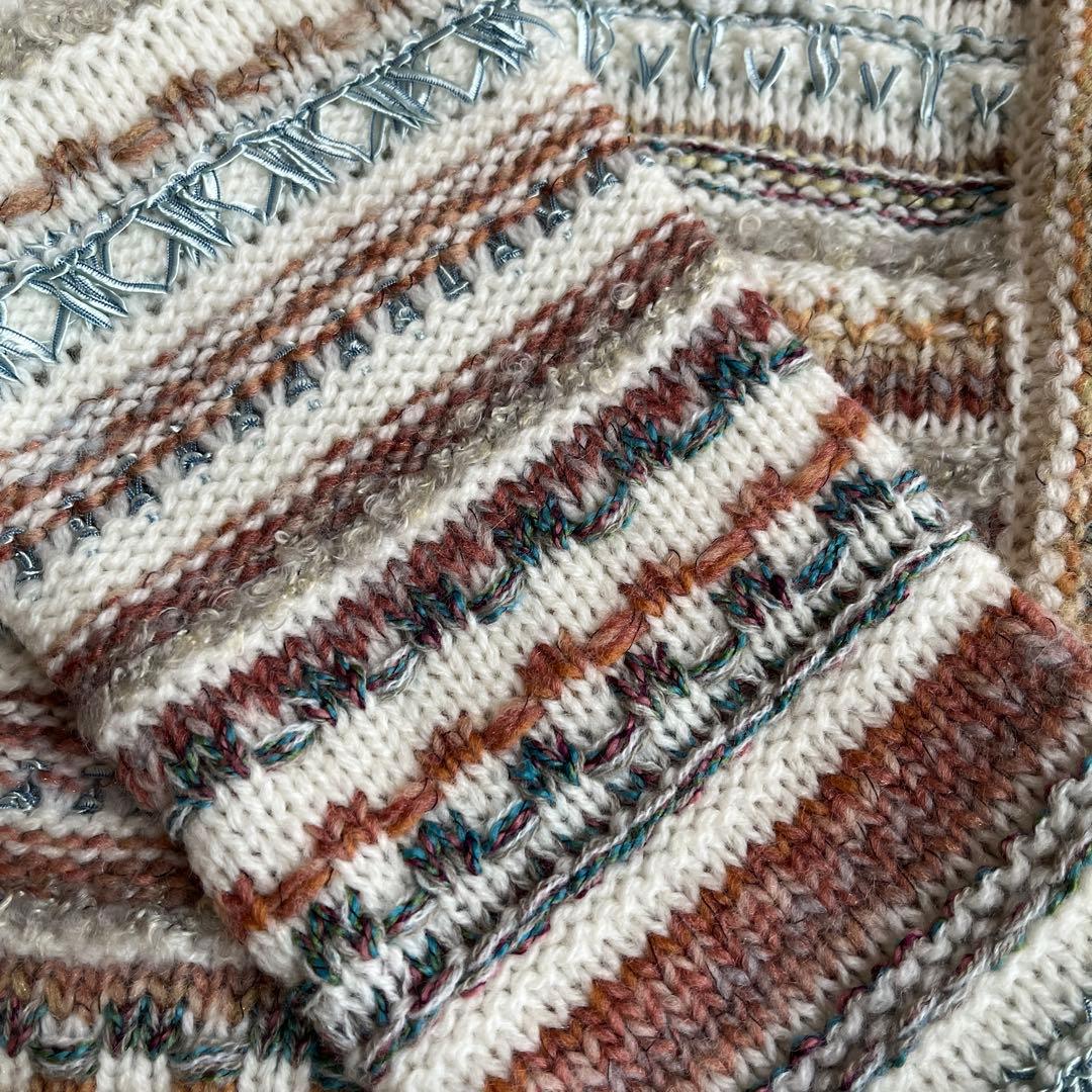 佐藤繊維iines ニットカーディガン 新品