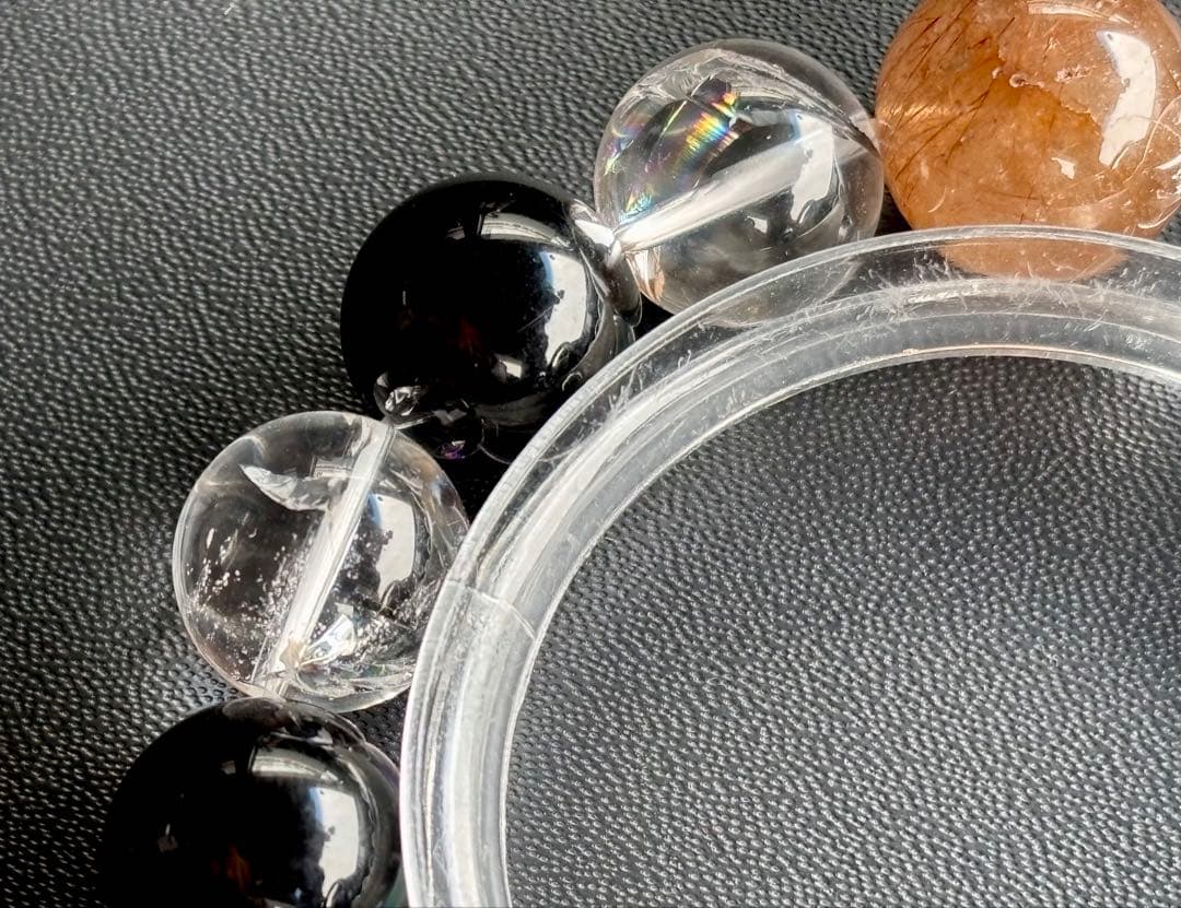 ちょこみんと　究極品質　オリジナルデザインの神大珠ブレス〜天照守護神14〜