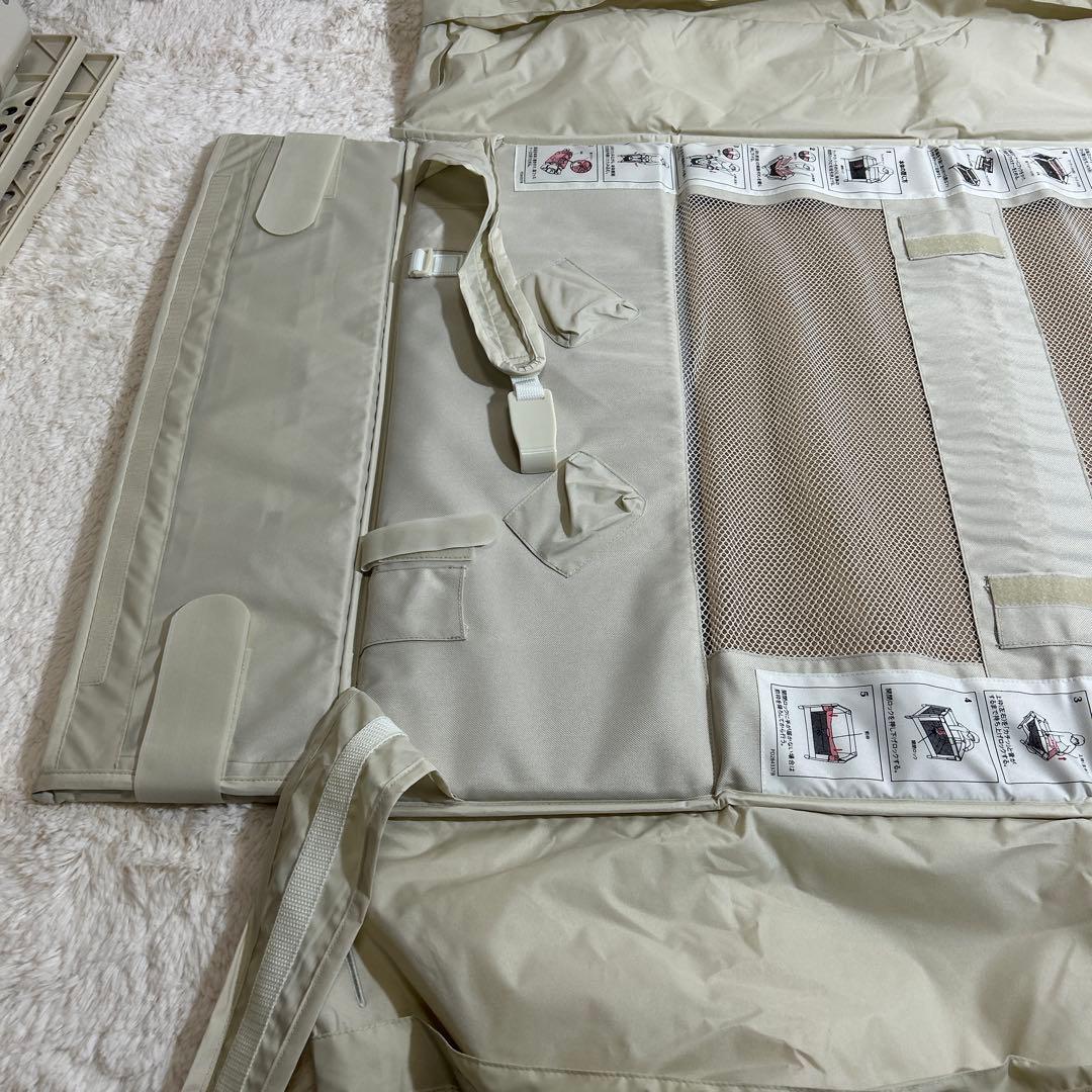 【美品】Aprica アップリカ ココネルエアー　ベビーベッド