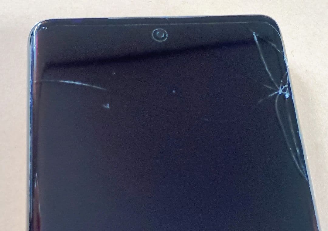 Motorola edge 50s PRO 本体のみ 画面ひび割れあり