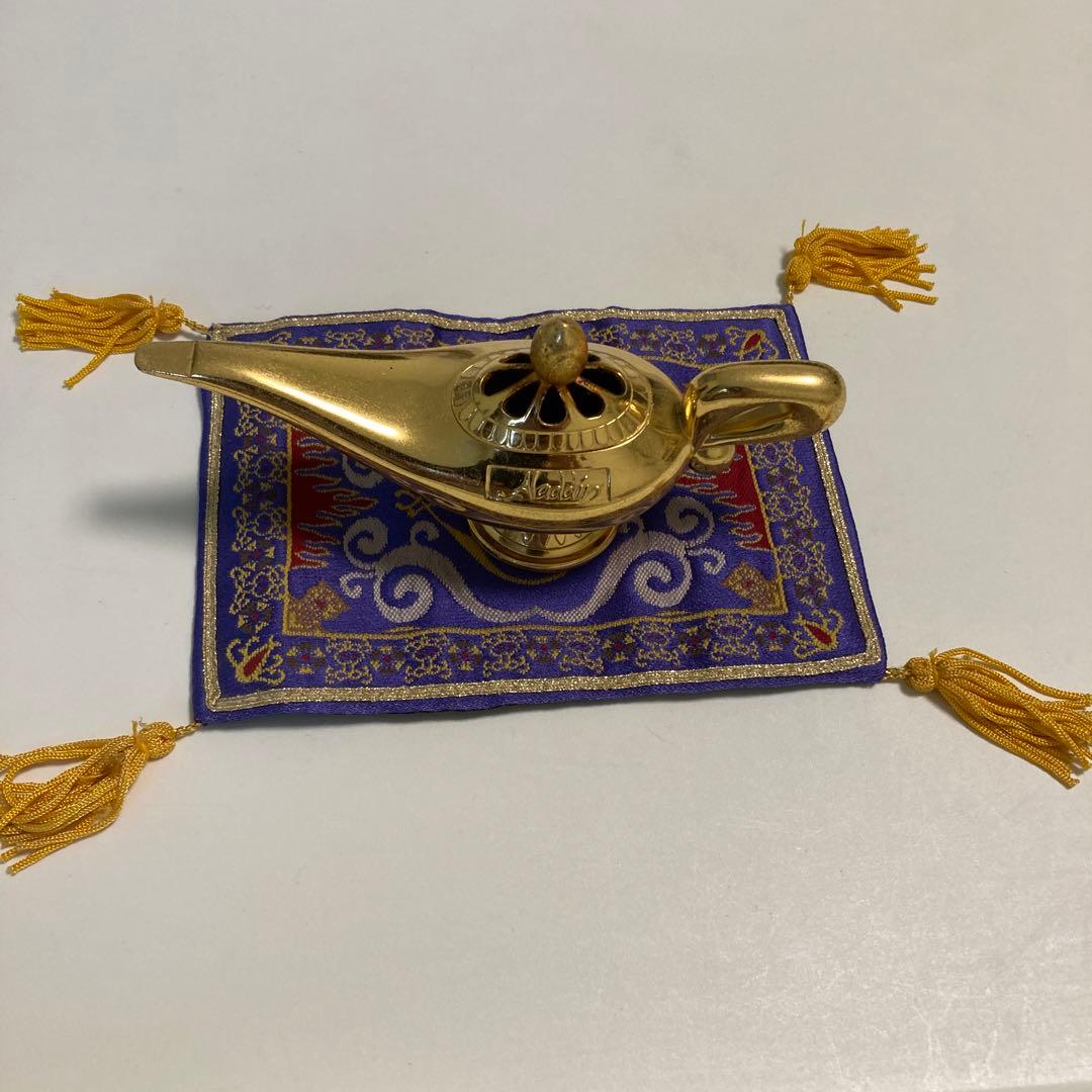 【希少品】アラジンと魔法のランプ　お香付き 当時物 東京ディズニーランド