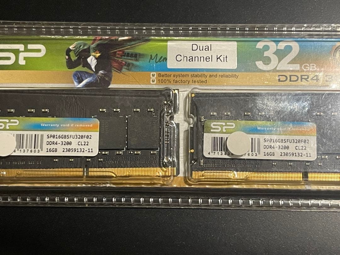 SP DDR4 3200 32GB SO DIMM 16GB × 2