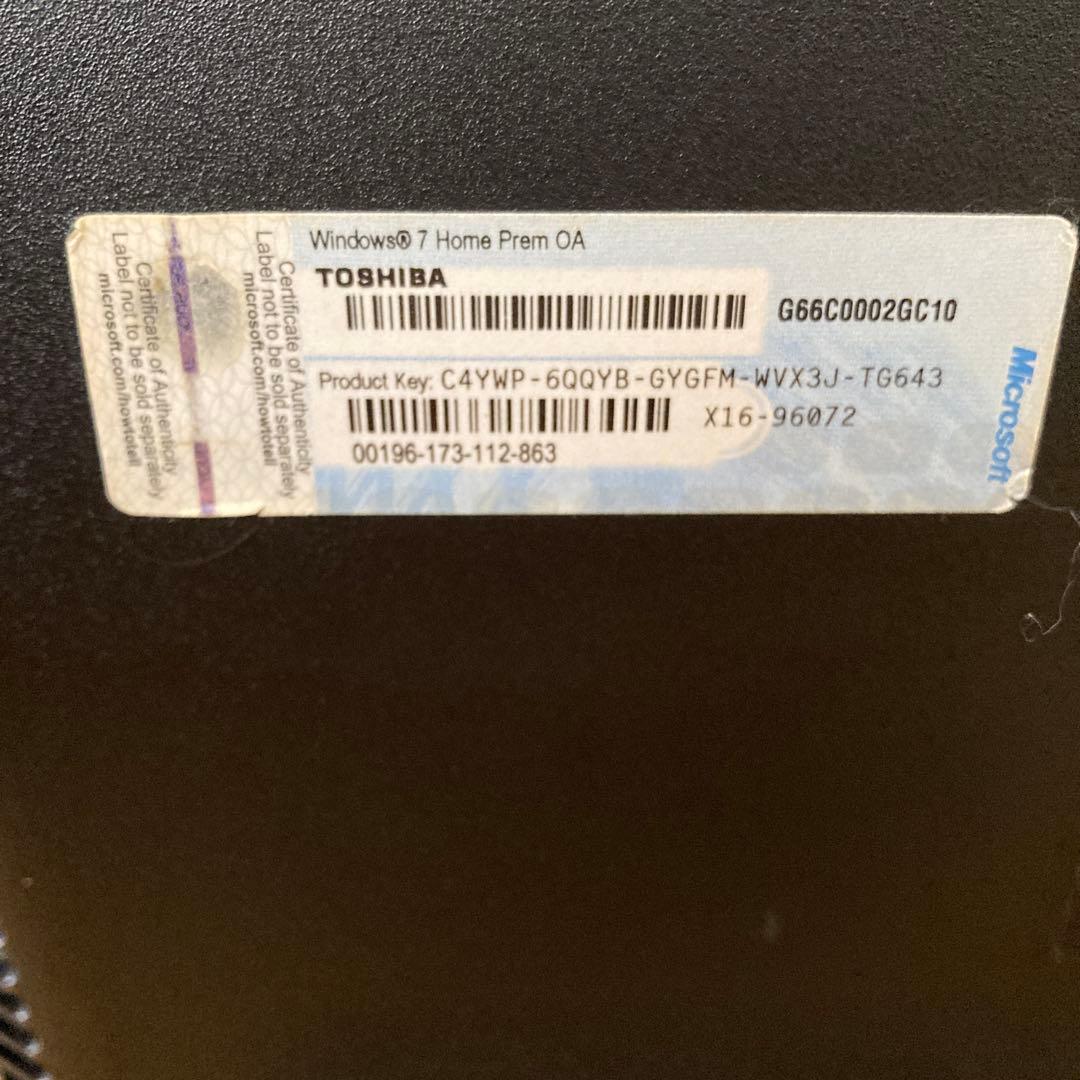 TOSHIBA dynabook Intel Core i5 ノートPC