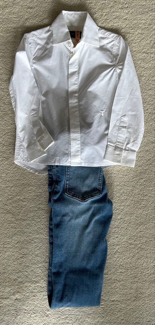 D&Gスーツ　TRUSSARDIシャツ　3点セット 4T（101㎝〜107㎝）