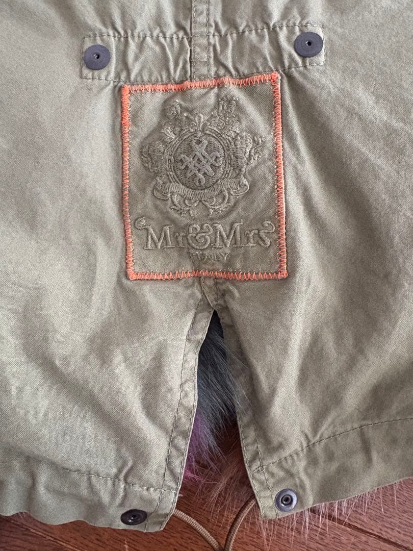 フォックスファー　モッズコート