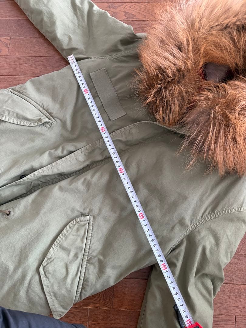 フォックスファー　モッズコート