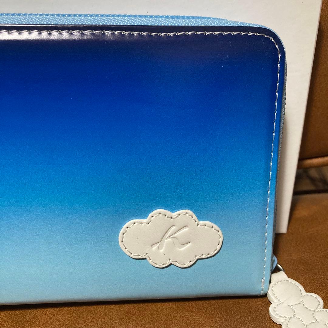 【キタムラ×東京ディズニーリゾート】長財布 グラデーションブルー