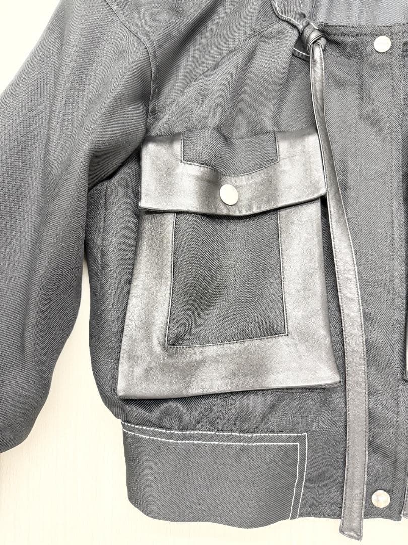 Celine　セリーヌ 【フィービー期】 ジャンパー・ブルゾン　黒　34