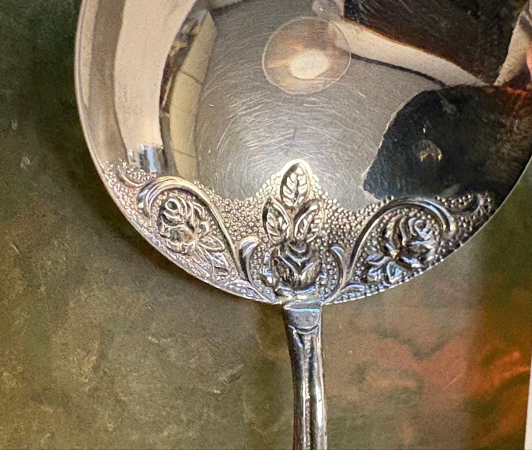 Widmann Antik バラデザイン スプーン