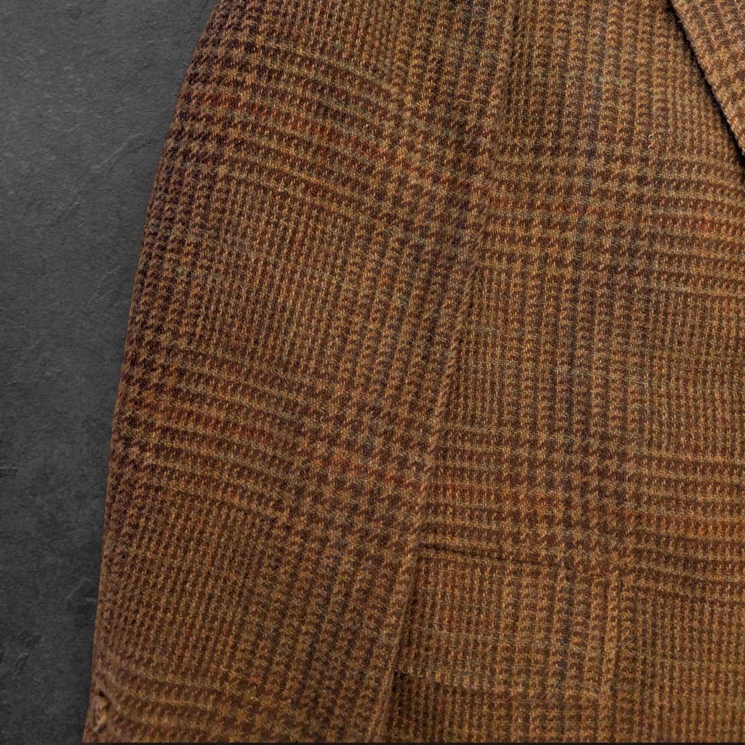 ブルックスブラザーズ テーラードジャケット グレンチェック柄 L