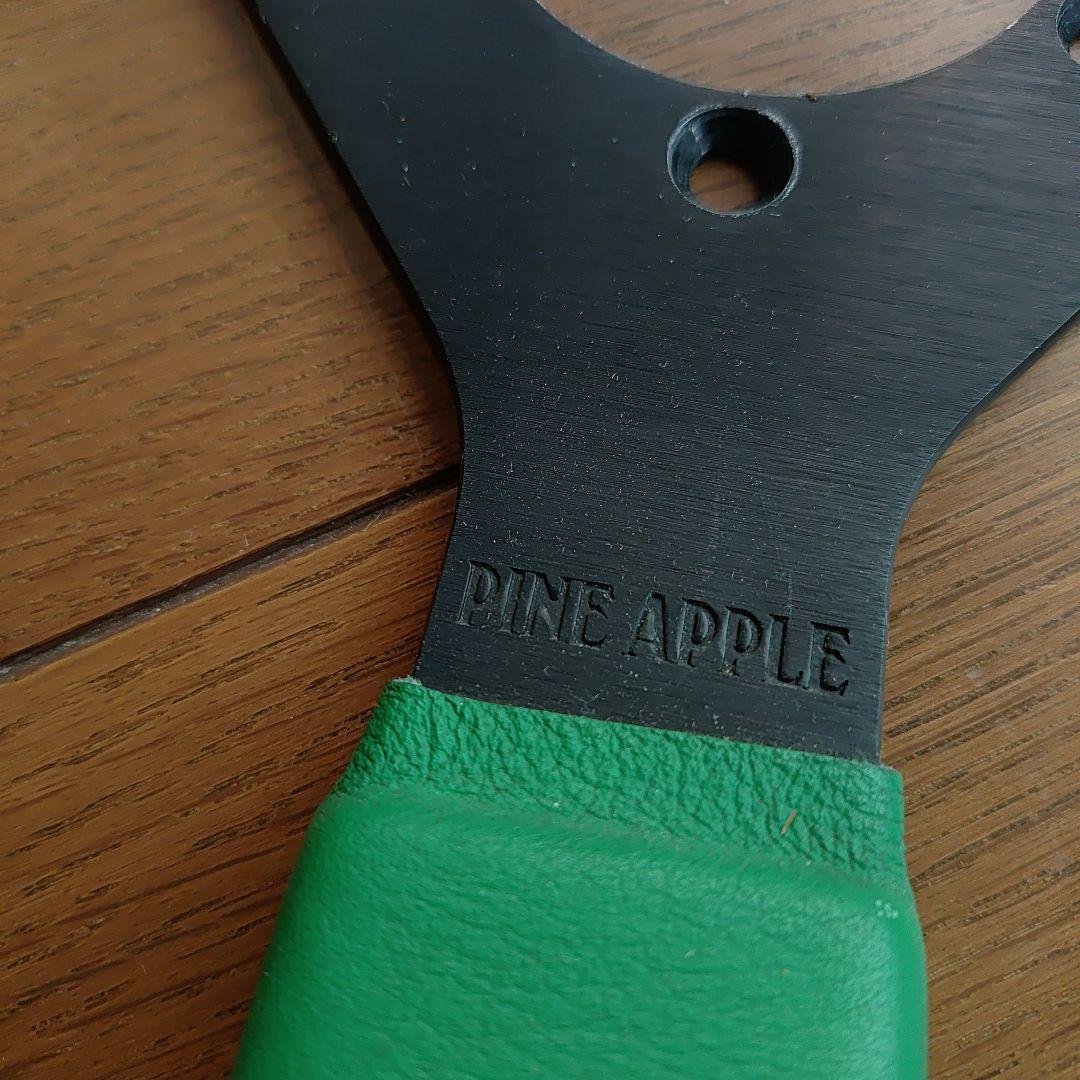 ‼️即日発送可能‼️PINE APPLE ステアリング グリーン/ブラック