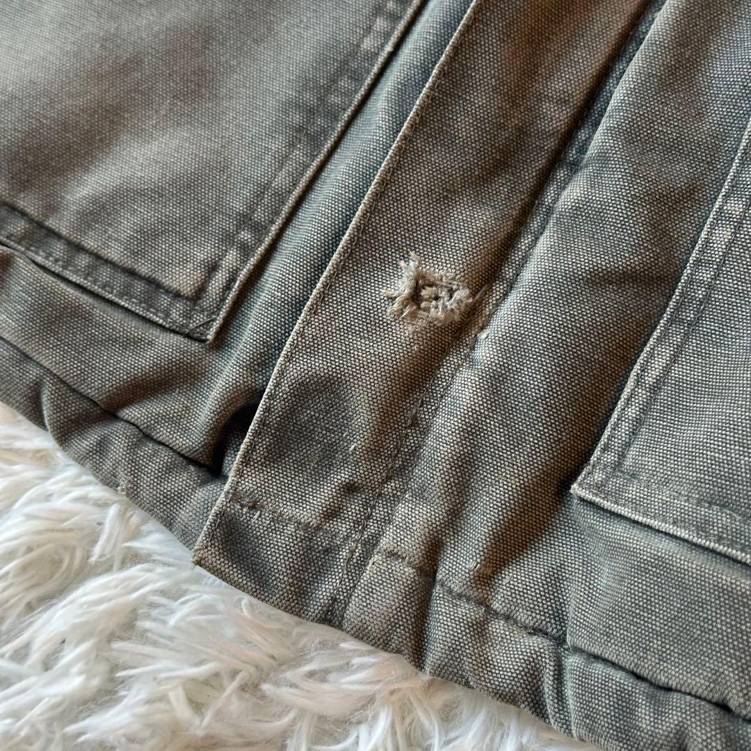 Carhartt トラディショナルコート ダック地 L相当 カーキ オリーブ