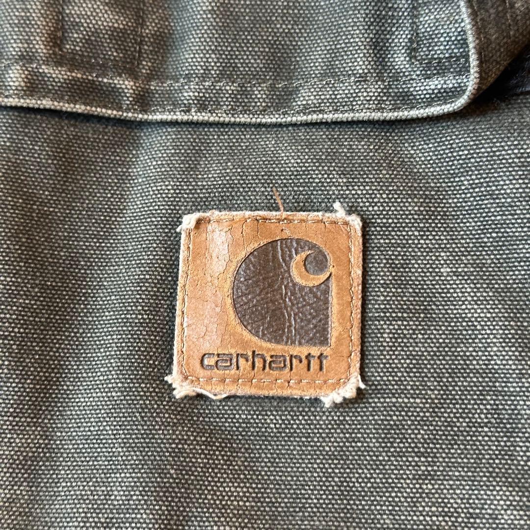 Carhartt トラディショナルコート ダック地 L相当 カーキ オリーブ