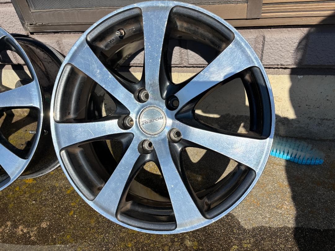 ROZEST 17インチアルミホイール 4本セット　オデッセイRB3/4