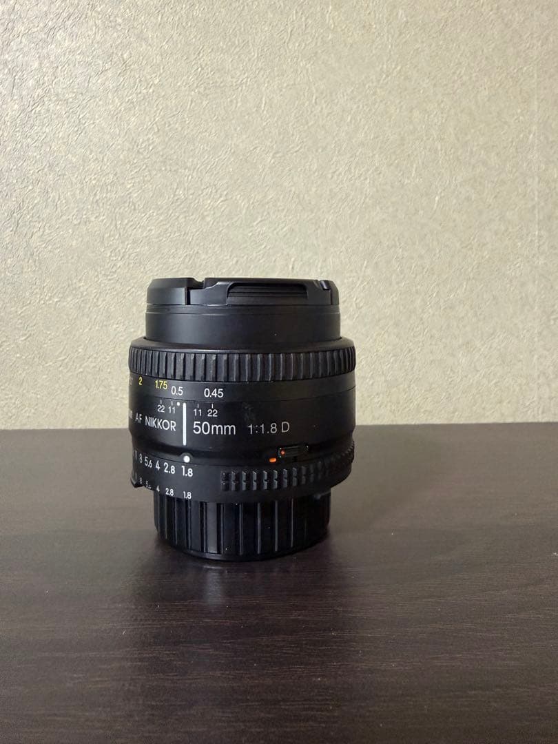 Nikon AF NIKKOR 50mm f/1.8D レンズ