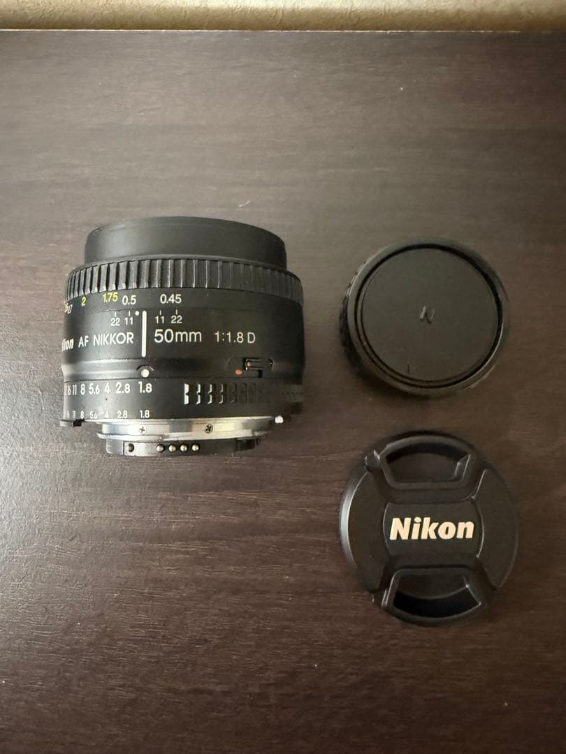 Nikon AF NIKKOR 50mm f/1.8D レンズ