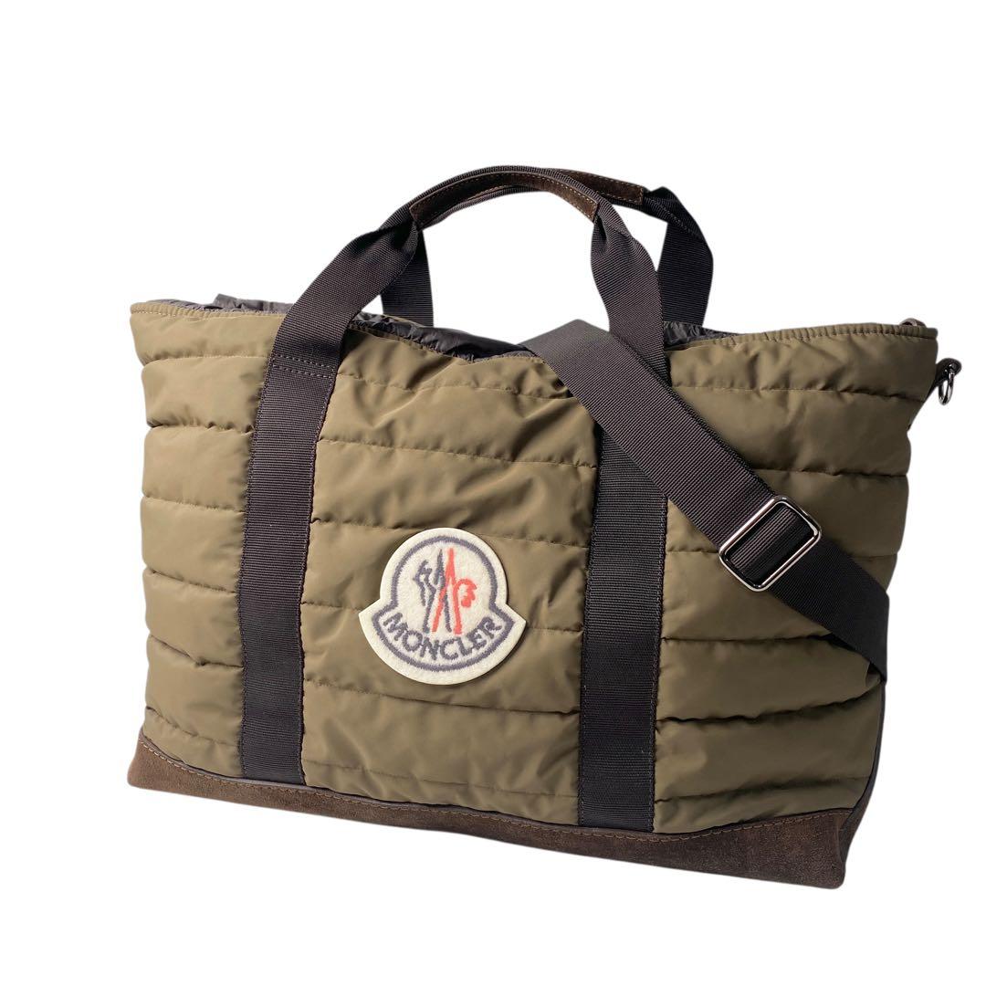 モンクレールMONCER 2way ナイロン トートバッグ ショルダーバッグ