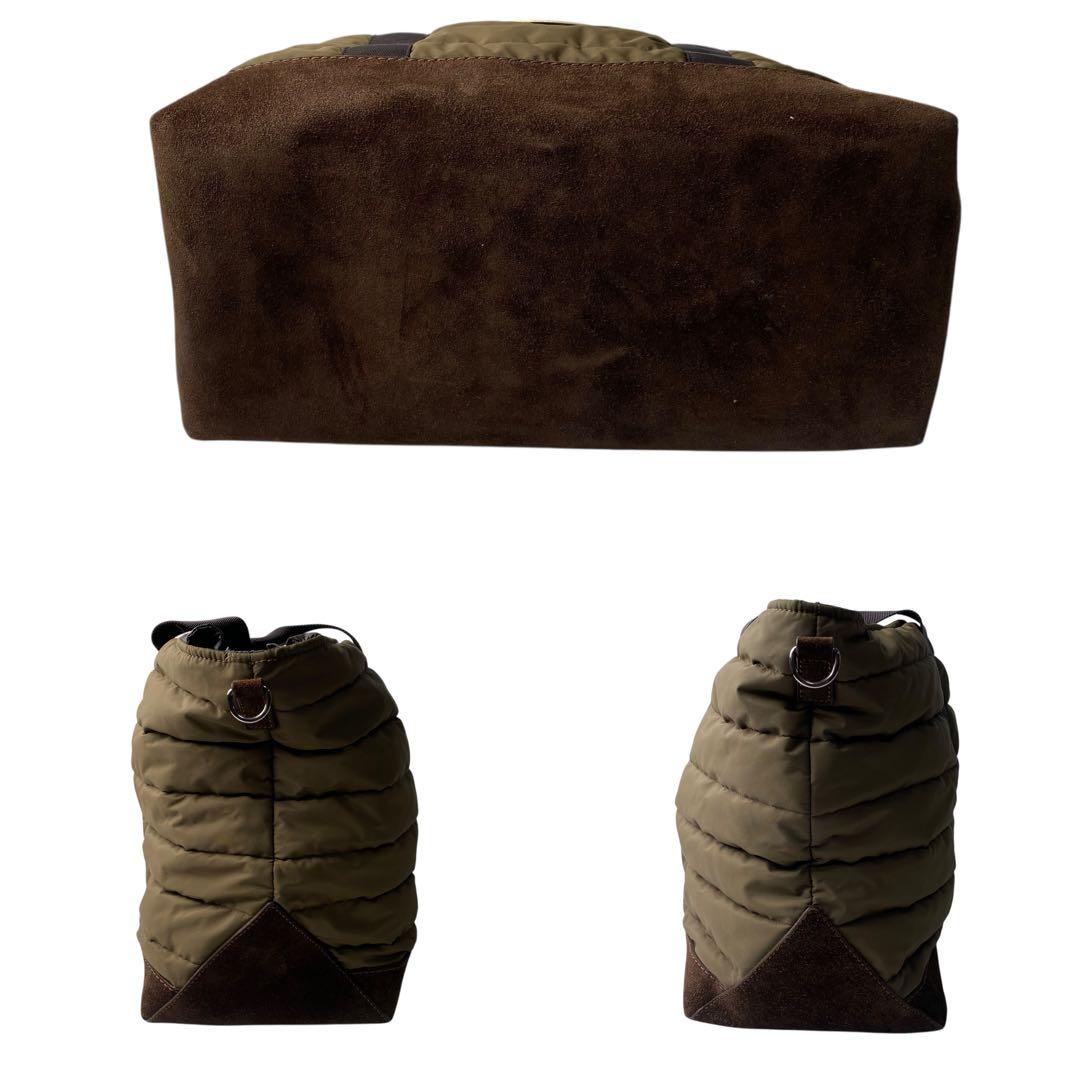 モンクレールMONCER 2way ナイロン トートバッグ ショルダーバッグ