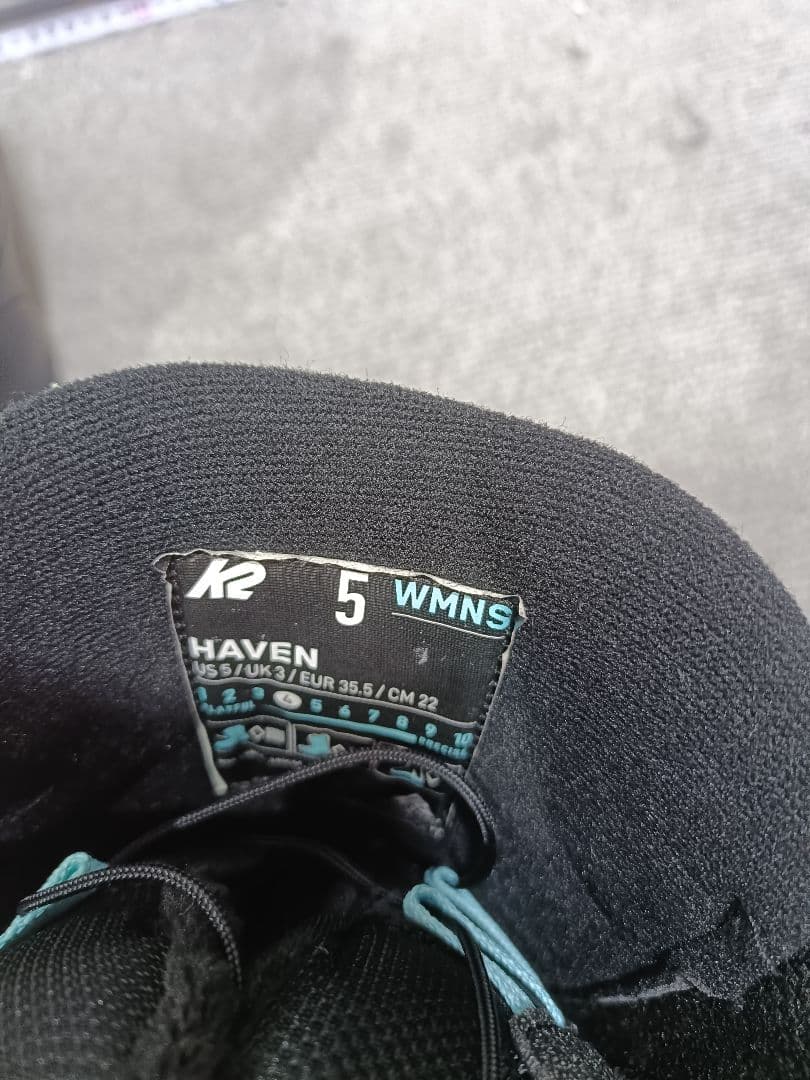 新品■k2 レディースブーツ　HAVEN　22センチスノボ