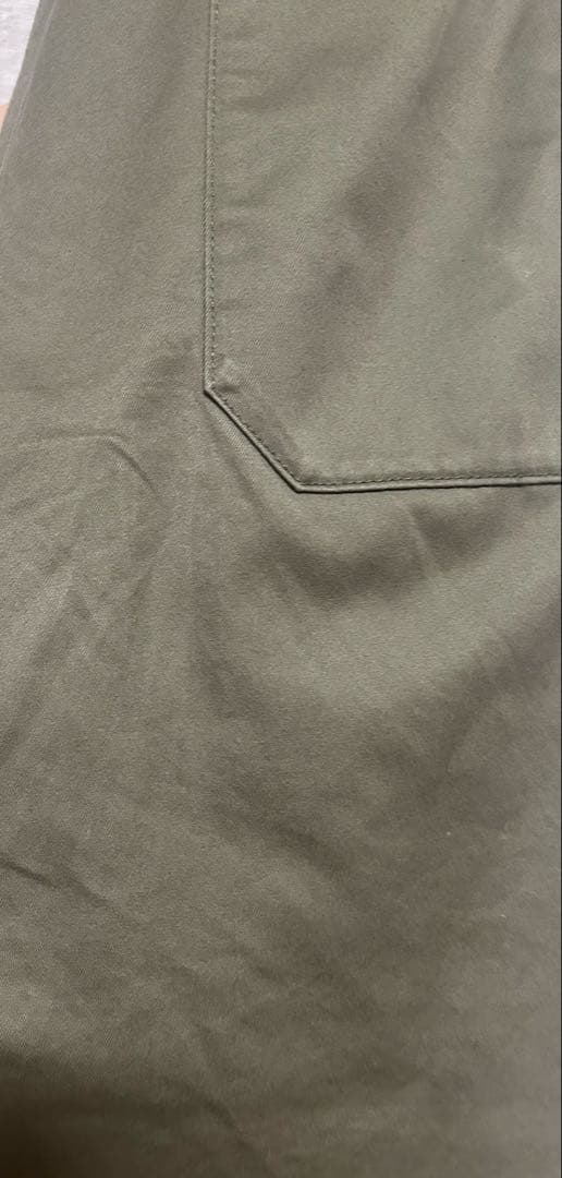 homspun 高密度ウエポンギャザーパンツ color グリーン