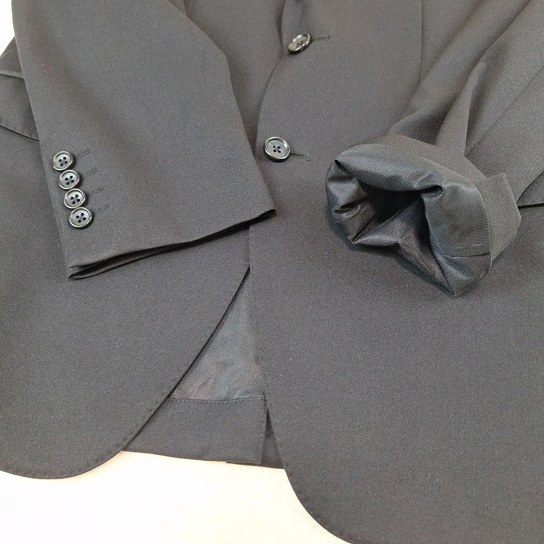 美品✨タケオキクチ　洗える　ブラックスーツ　セットアップ　L