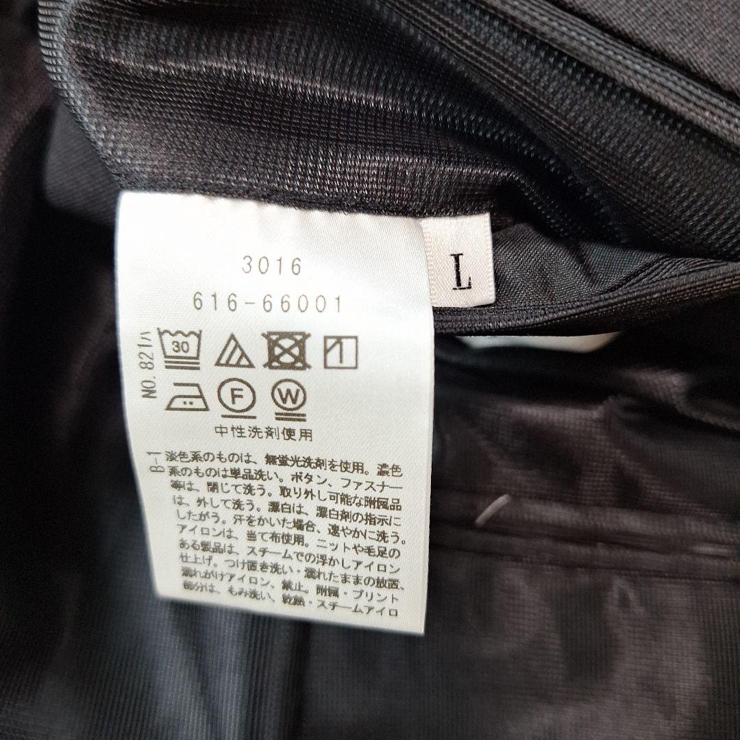 美品✨タケオキクチ　洗える　ブラックスーツ　セットアップ　L