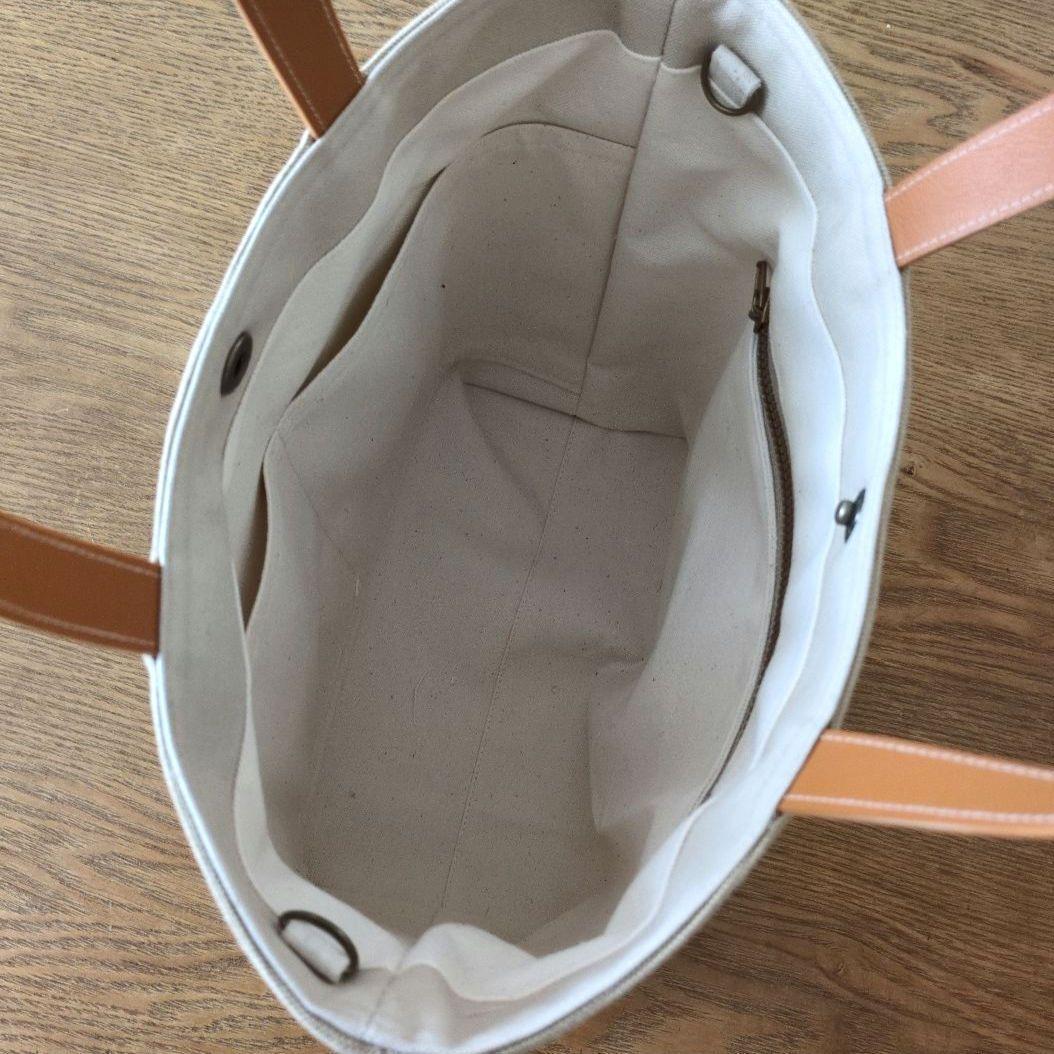 【1563】シンプルハンドバッグ＊ミナペルホネン