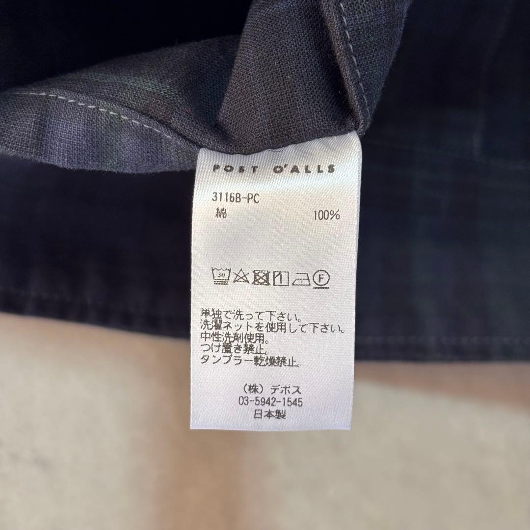 【新品未使用】25ss ポストオーバーオールズ OK Rider 5 ジャケット