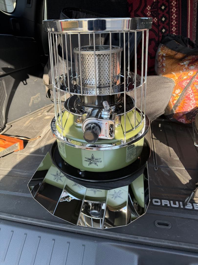 新品未使用　Alpaca ストーブ オリーブ　ケース付き