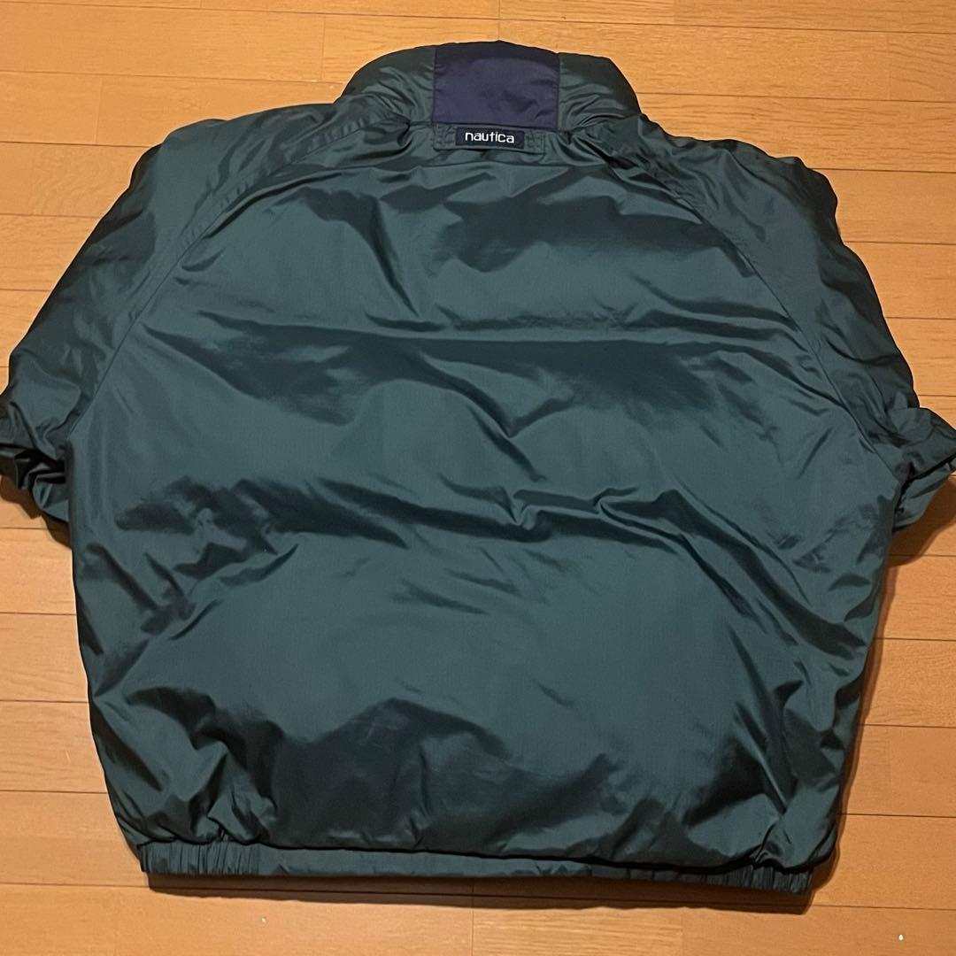 h*o様 【両A面】90s NAUTICA リバーシブル ダウンジャケット