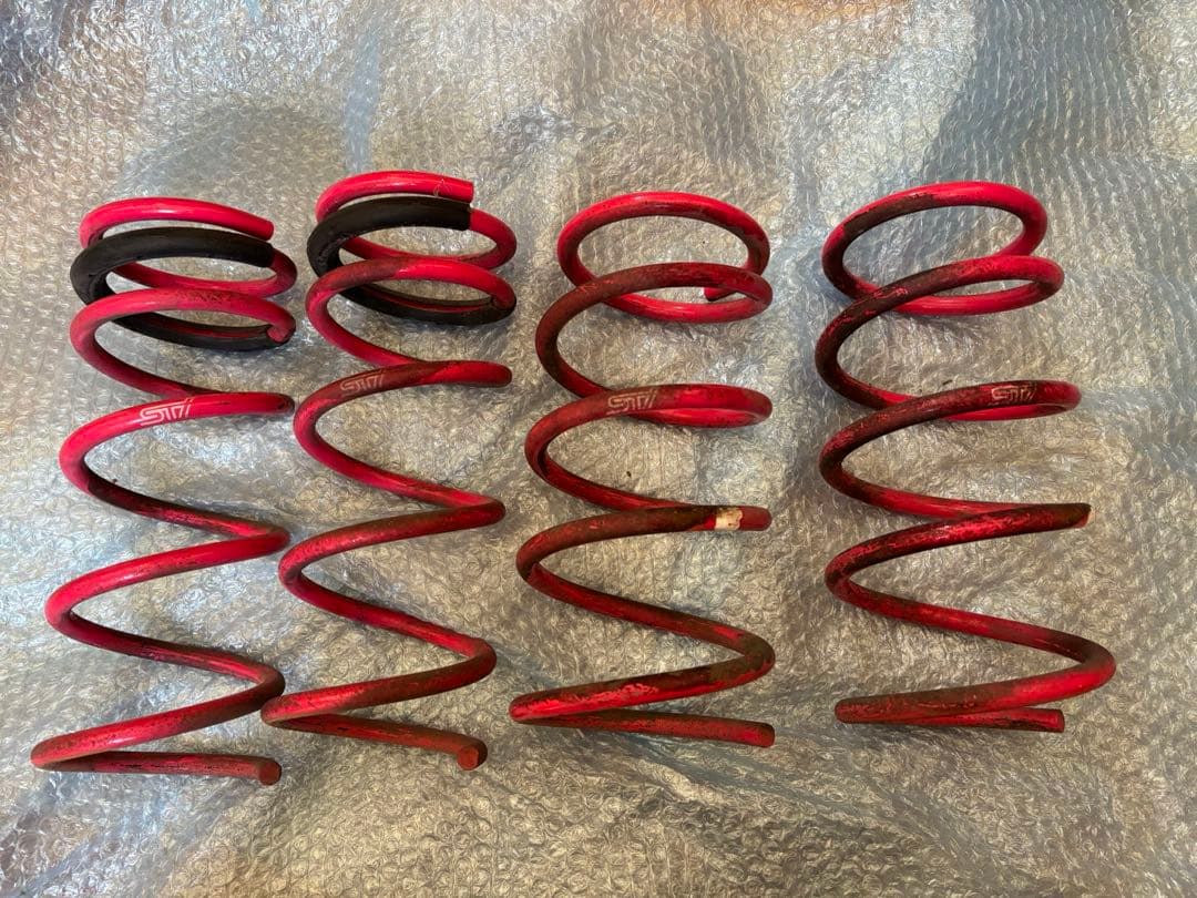BRZ ZC6 / 86 ZN6 用 STI ローダウンスプリング 4本セット