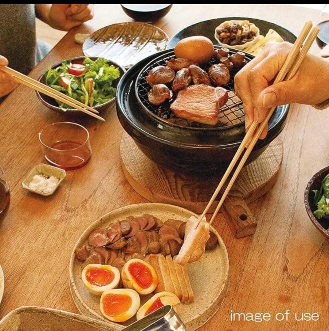 いぶしぎん 大 2.4L(約2400ml )・約28cm 長谷園 燻製器 土鍋