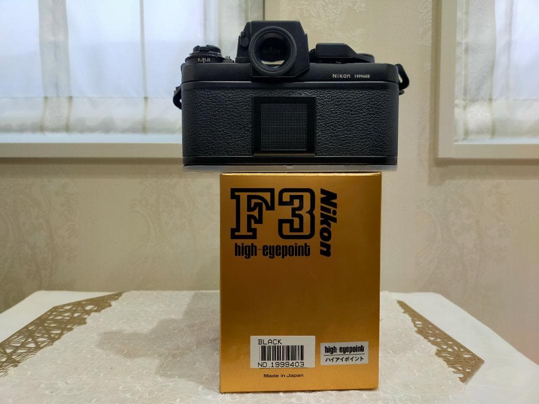 【中古 極美品】Nikon F3 HP　シリアル1999番台